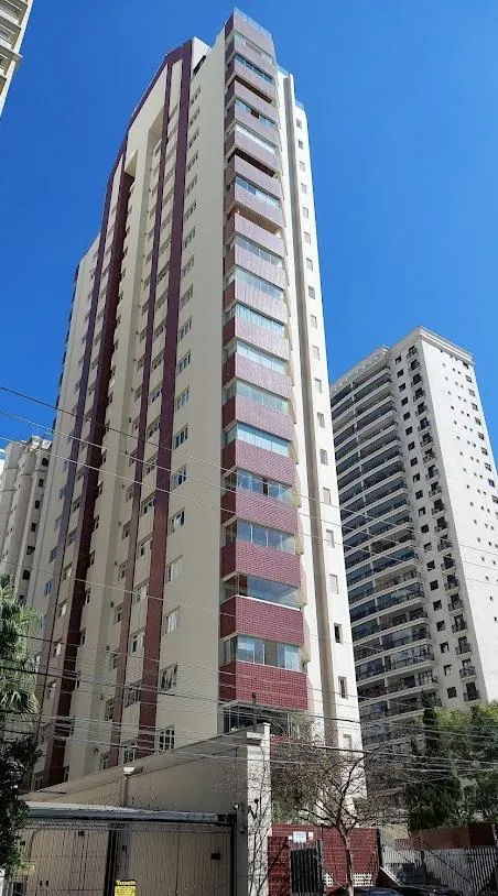 Edifício The Fields, no Campo Belo, depois da recuperação e pintura da fachada